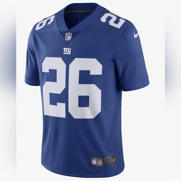 Nike Men's NFL New York Giants Vapor Untouchable (Saquon Barkley) jersey size L - Picture 3 of 7